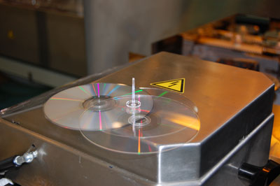 مراحل تولید CD و DVD به روش استمپر
